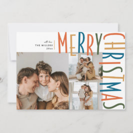 写真はっきりしたの3枚のクリスマスカード シーズンカード