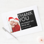 写真はっきりしたは大き感謝していい町のレーベルから結婚外れた 長方形シール (封筒)