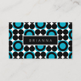 写真はっきりしたモダンとQRコードのデザイン 名刺