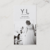 写真はっきりした者QRコードSNS写真 名刺 (正面)