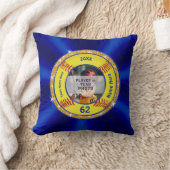 写真はソフトボール年長夜ギフトのアイディアを個人化します クッション (ブランケット)