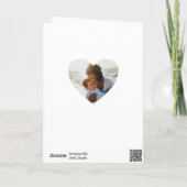 写真はハートロココ水彩母の日 カード (裏面)