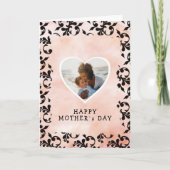 写真はハートロココ水彩母の日 カード (正面)