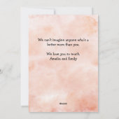 写真はハートロココ水彩母の日 シーズンカード (裏面)