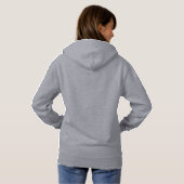 写真は人生のポーズボタン パーカ (裏面フル)