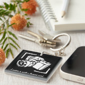 写真は写真家に千語の価値がある キーホルダー (正面右)