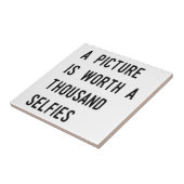 写真は千枚の値打がある タイル (側面)