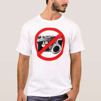 写真は喜びません Tシャツ