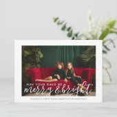 写真は巨大メリーで明るい – 赤い緑の格子縞 シーズンカード (スタンド正面)