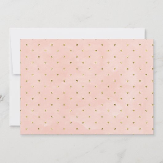 写真は最初の誕生日の招待をフラミングルしよう 招待状 (裏面)