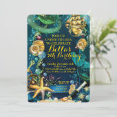 写真は海賊人魚の下にパーティー招待状 招待状 (スタンド正面)