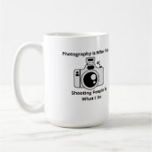 写真は私が取り組んでいる人間 コーヒーマグカップ (左)