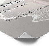 写真は私たち結婚の ポスター (角)