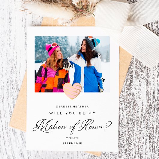 写真は私の名誉ピンクのハート ポストカード