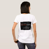 写真は私の情熱 Tシャツ (裏面フル)