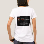 写真は私の情熱 Tシャツ (裏面)