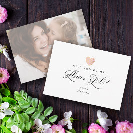 写真は私の花の女の子ピンクハート