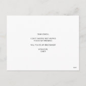 写真は私の花嫁のカードになる シーズンポストカード (裏面)