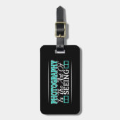 写真は見る芸術 – マインドセット引用文 ラゲッジタグ (正面縦)