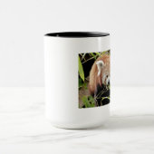 写真は赤いパンダ、動物。コーヒーマグ マグカップ (中央)