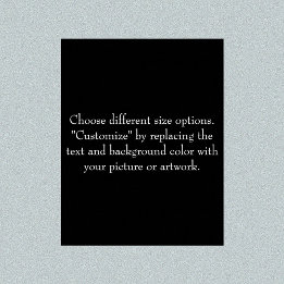 写真またはアートワークの追加 ポスター