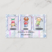 写真またはスケッチ先生または放課後 名刺 (正面)