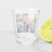 写真またはロゴのカスタム ショットグラス (裏面)