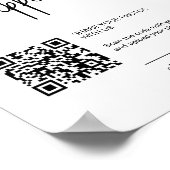 写真または使い捨てカメラの結婚場合 ポスター (角)