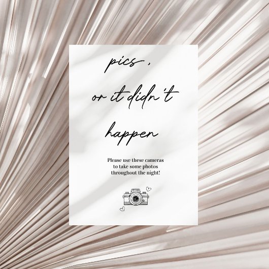 写真または使い捨てカメラの結婚場合 ポスター