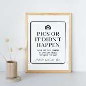 写真または使い捨てカメラサインが発生しなかった ポスター