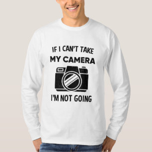写真もし家がカメラを撮れない Tシャツ