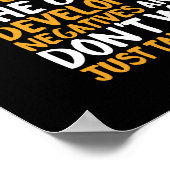 写真やる気を起こさせるが重要なものに焦点を当てる ポスター (角)