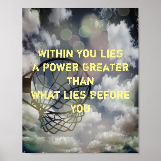 写真やる気を起こさせる引用文 ポスター (正面)