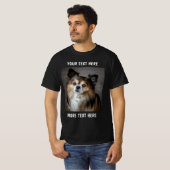 写真やテキスト、名前をカスタマイズ Tシャツ (正面フル)