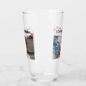 写真や名前が大好き タンブラーグラス (左)