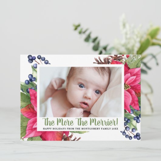 写真より多くのポメリーインセティアホリデイベビー 案内状 (スタンド正面)