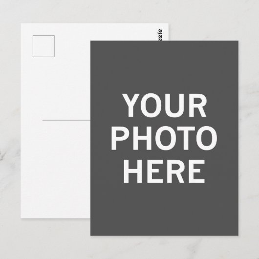 写真をここに ポストカード (正面/裏面)