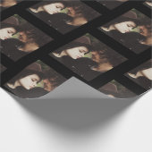 写真をこのお気に入りの贈り物ラップにカスタム追加する ラッピングペーパー (角)