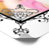 写真をこの大きなフォトポスターに追加するベビー ポスター (角)