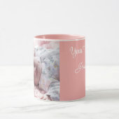 写真をアップロードお気に入りのする名前を追加するギフトマグ マグカップ (中央)