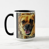 写真をアップロードお気に入りのする名前を追加するギフトマグ マグカップ (左)