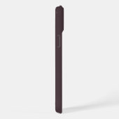 写真をアップロードするムーディナス紫 iPhoneケース (右側面)