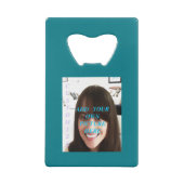 写真をカスタマイズ。 クレジットカード栓抜き (裏面)