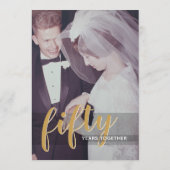 写真をバックに50周年 – ディナー メニュー (裏面)