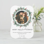 写真をモダン保存して日付を婚約した保素朴存 シーズンカード (スタンド正面)