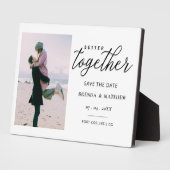 写真を一緒にスクリプトして日付を保存 フォトプラーク (側面)