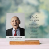 写真を使って追悼式に再会するまで アクリルサイン (ニュートラル)