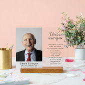 写真を使って追悼式に再会するまで アクリルサイン (ウェディング)