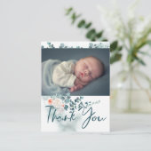 写真を使用したバプテスマサンキューカード 案内ポストカード (スタンド正面)