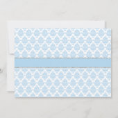 写真を使用したバプテスマサンキューカード |男の子のバプテスマ サンキューカード (裏面)